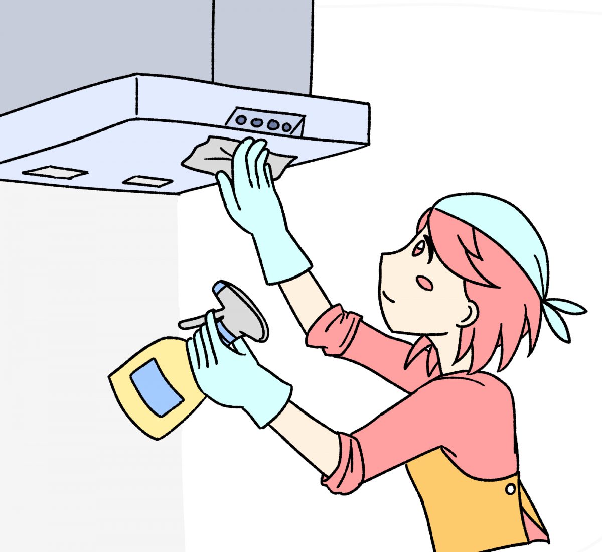 キッチンの換気扇を自分で掃除したい場合は？
